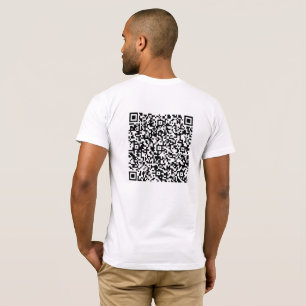 Camiseta Personalizado Código QR Analizar información Diver