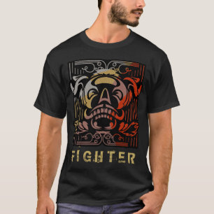 Camiseta Personalizado - Combatiente de artes marciales mix