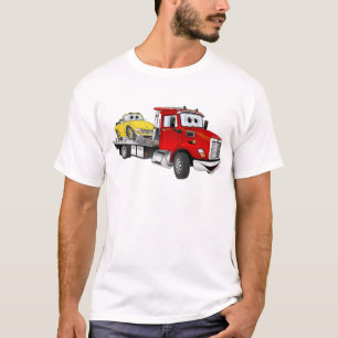 Camiseta Personalizado con grilletes de remolque rojo