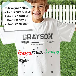 Camiseta Personalizado Crecer Conmigo K-12 Signature Keepsa