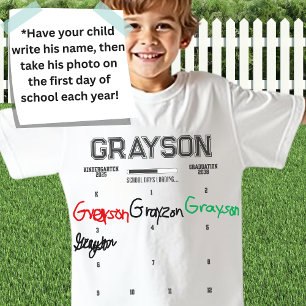 Camiseta Personalizado Crecer Conmigo K-12 Signature Keepsa