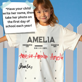 Camiseta Personalizado Crecer Conmigo K-12 Signature Keepsa