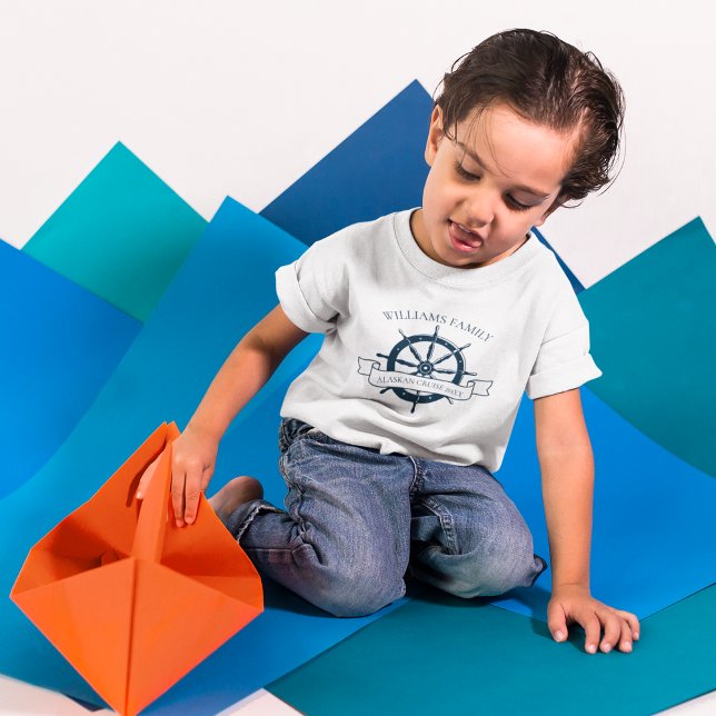 Camiseta Personalizado Cruise Ship Nautical Family Vacation (Subido por el creador)