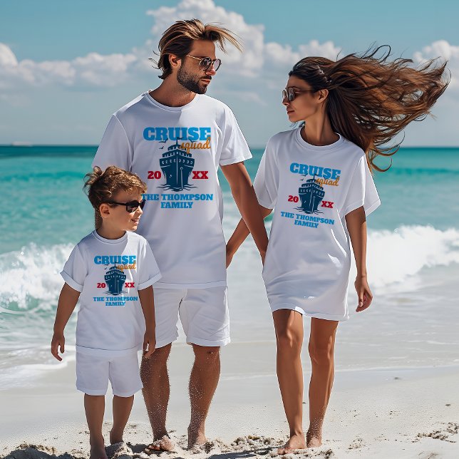 Camiseta Personalizado Cruise Squad 2024 Personalized Funny (Subido por el creador)