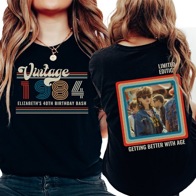 Camiseta Personalizado Cualquier foto de Personalizado Vint (Subido por el creador)