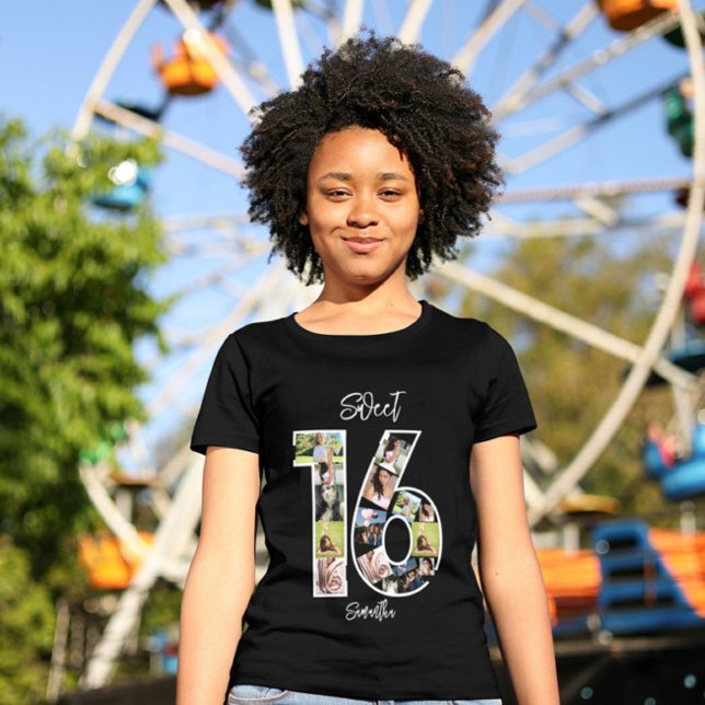 Camiseta Personalizado Cumpleaños Girona Blanca Dulce 16 Co (Subido por el creador)