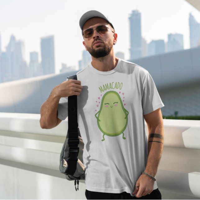 Camiseta Personalizado Cute Aguacate Mom (Subido por el creador)
