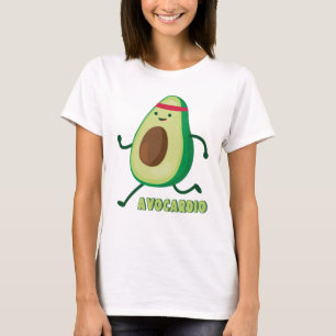 Camiseta Personalizado Cute Avocardio