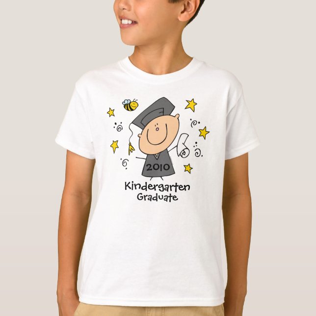 Camiseta Personalizado Cute Boy Grad (Anverso)
