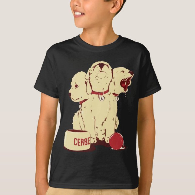 Camiseta Personalizado Cute Cerberus (Anverso)