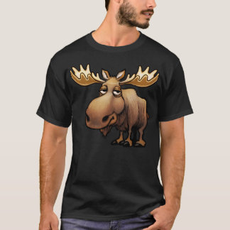 Camiseta Personalizado Cute Moose