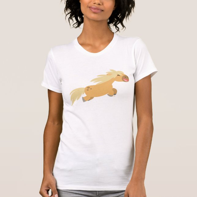 Camiseta Personalizado Cute Palomino Pony (Anverso)
