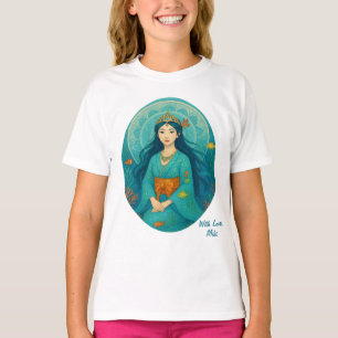 Camiseta Personalizado Cute Whismusic Underwater Princess