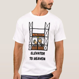 Camiseta Personalizado Cuto Elevador Al Amor Del Cielo Para