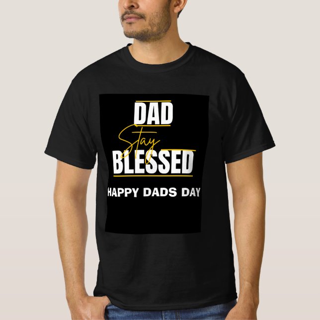 Camiseta Personalizado "DAD STAY BENDSEED" Dads Day (Anverso)