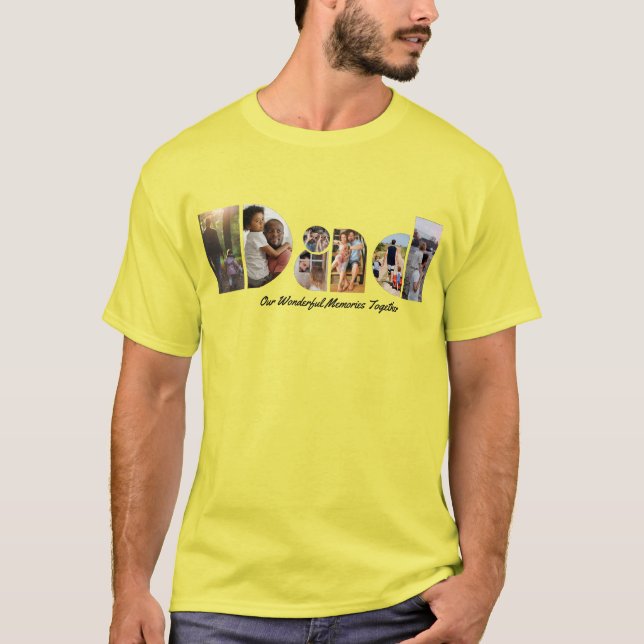 Camiseta Personalizado Dad T-Shirt (Anverso)