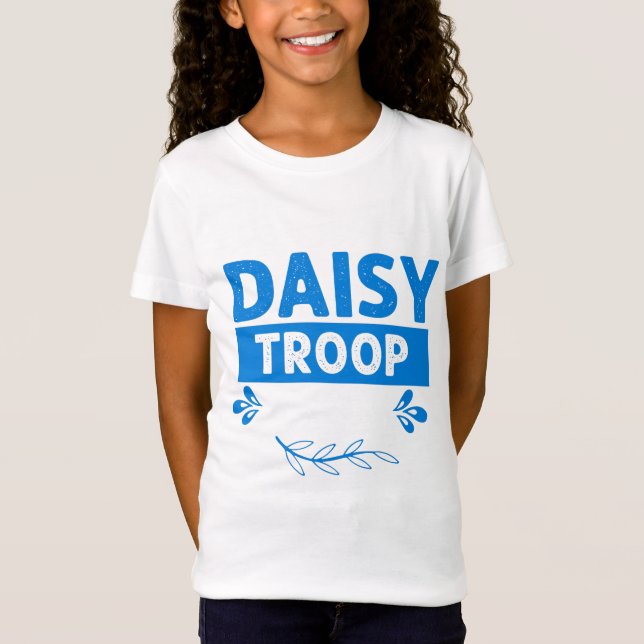Camiseta Personalizado Daisy Troop (Anverso)