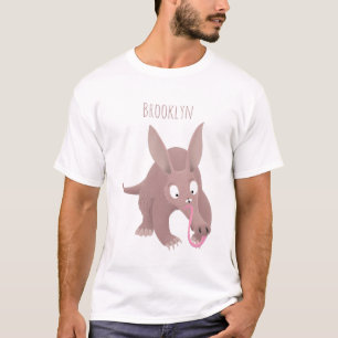 Camiseta Personalizado de aardvark gracioso