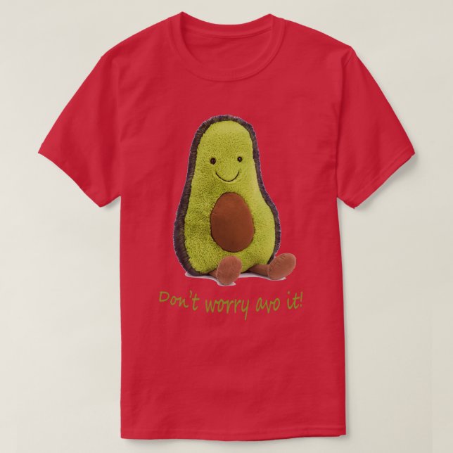 Camiseta Personalizado de aguacate (Diseño del anverso)