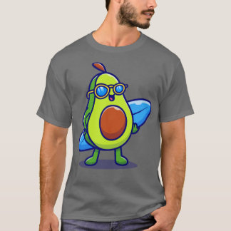 Camiseta Personalizado De Aguacate En El Mar
