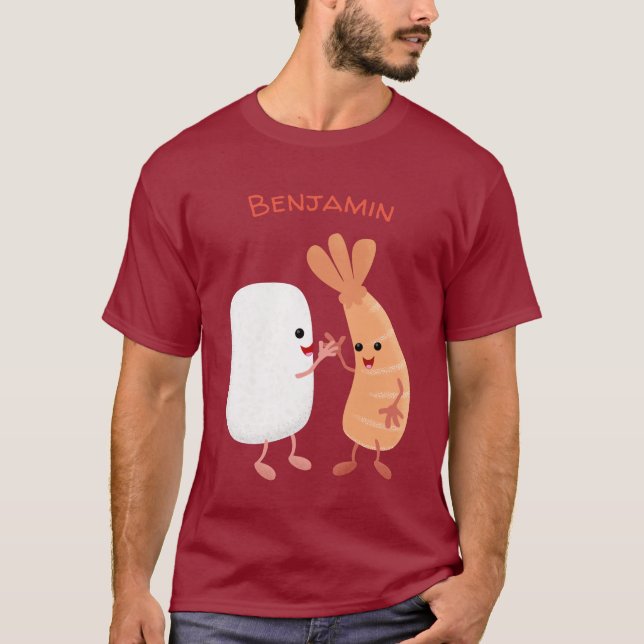 Camiseta Personalizado de amigos de la pradera de arroz dul (Anverso)