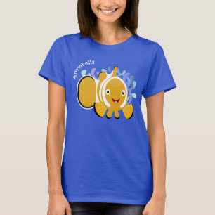 Camiseta Personalizado de anenoma de payaso alegre