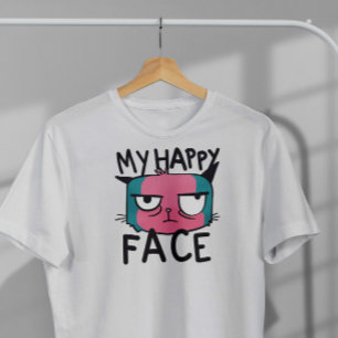 Camiseta Personalizado de animales de gato gruñón