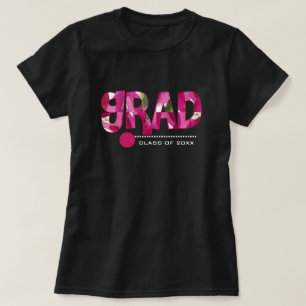 Camiseta Personalizado de año y graduación de texto