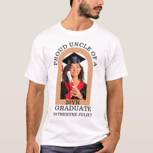 Camiseta Personalizado de arte moderno Foto orgullosa gradu