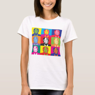 Camiseta personalizado de arte pop Donald Trump 2020