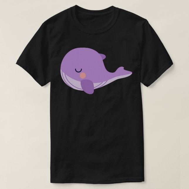 Camiseta Personalizado de ballenas opacas de Tinytan (Diseño del anverso)