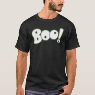 Camiseta Personalizado de boo de Halloween deja el béisbol