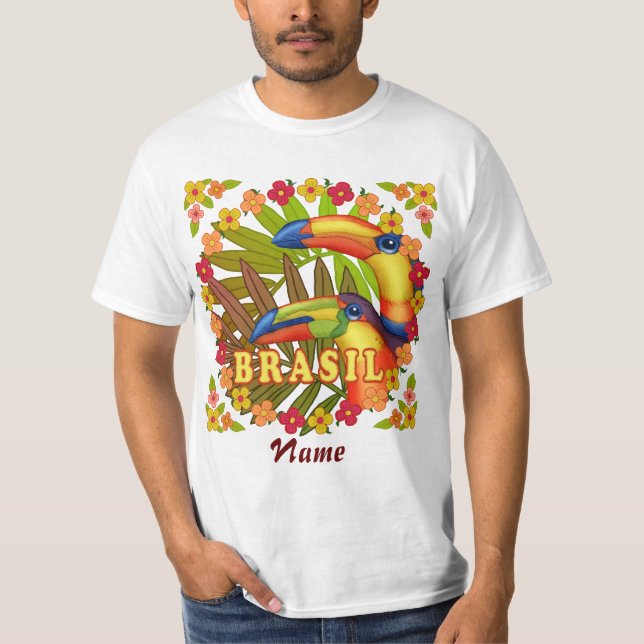 Camiseta personalizado de Brasil Toucans (Anverso)