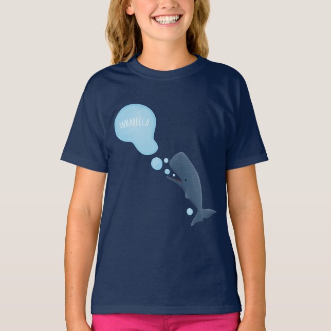 Camiseta Personalizado de burbujas de esperma de esperma (Anverso)