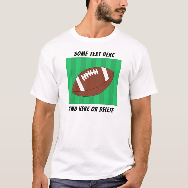 Camiseta Personalizado de campo de fútbol (Anverso)