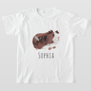 Camiseta Personalizado de cerdo guineano, chiflado y chifla