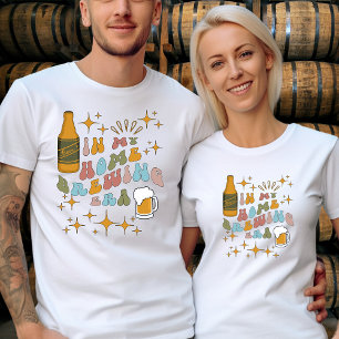 Camiseta Personalizado de cerveza de fabricación casera Tex