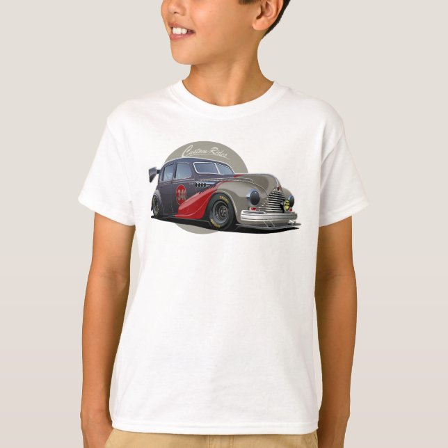 Camiseta Personalizado de ciencia ficción retro (Anverso)