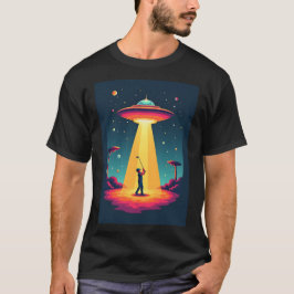 Camiseta Personalizado de ciencia ficción Retro