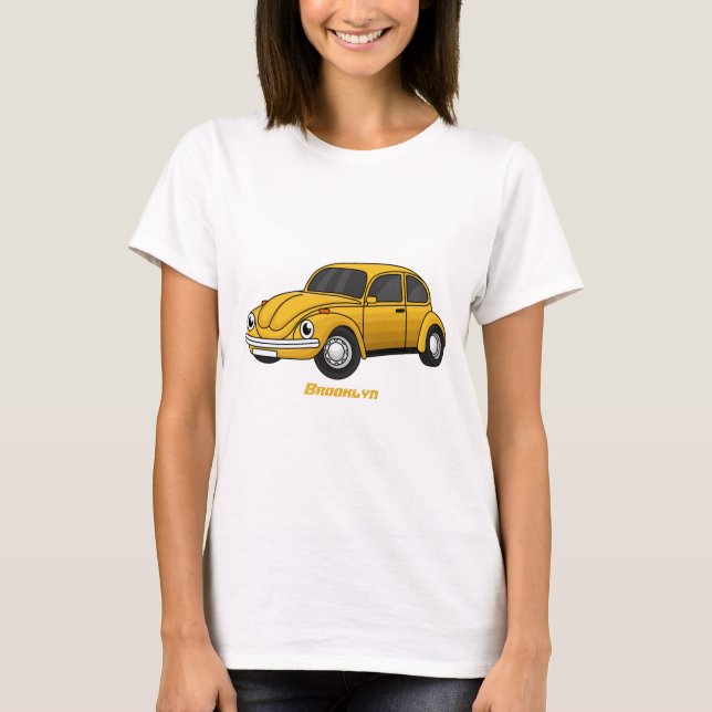 Camiseta Personalizado de coche clásico (Anverso)