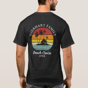 Camiseta Personalizado de Coches de Cruceros Familiares Reu