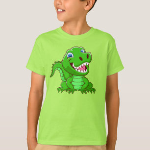Camiseta Personalizado de cocodrilos sonrientes