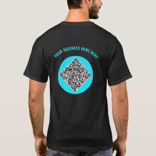 Camiseta Personalizado de código QR Mensajes de texto para 