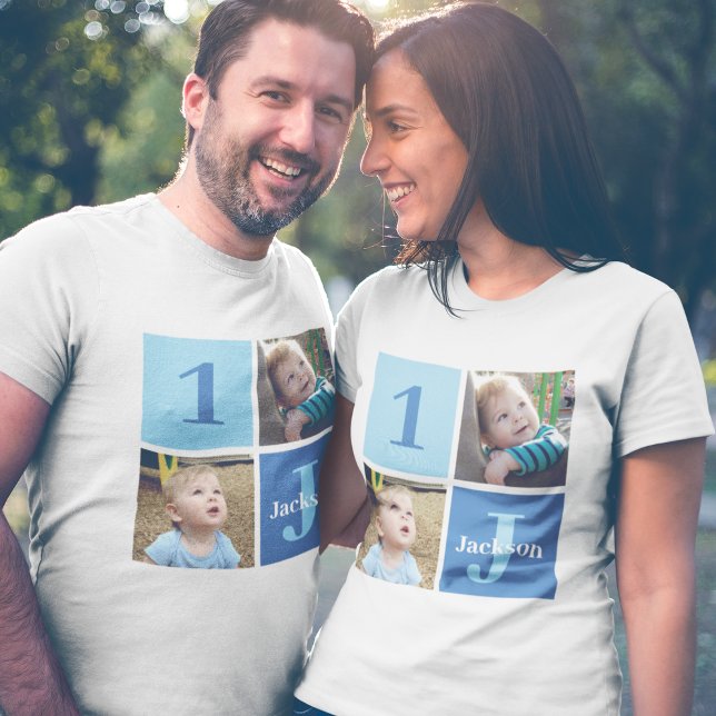 Camiseta Personalizado de Collage de fotos de niños Fiesta  (Subido por el creador)