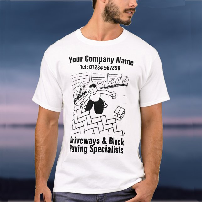 Camiseta Personalizado de conducción y bloques de grabación (Subido por el creador)