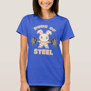 Camiseta Personalizado De Conejito En Curso - Buns Of Steel