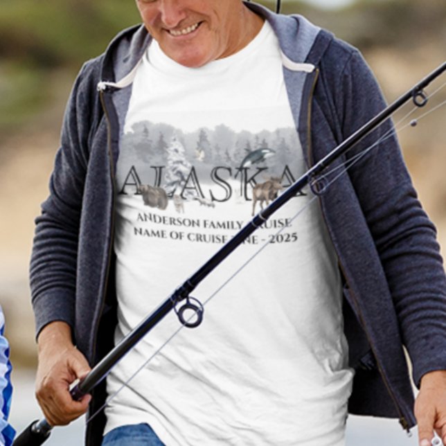 Camiseta Personalizado de crucero de Alaska (Subido por el creador)