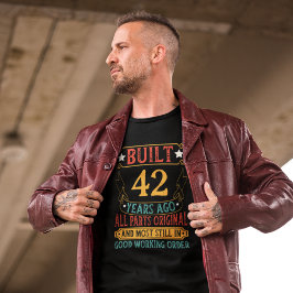 Camiseta Personalizado de cumpleaños año todas las piezas o