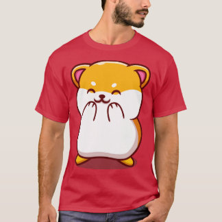 Camiseta Personalizado de Cute Hamster Laughing