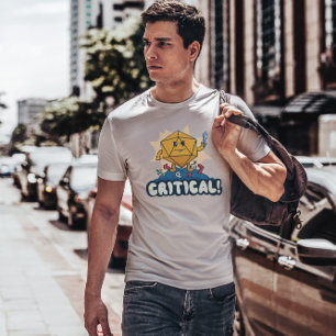 Camiseta Personalizado de dados de juego de roles